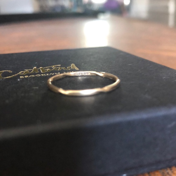 Catbird Candy Wrapper Gold Ring - Picture 14 of 16